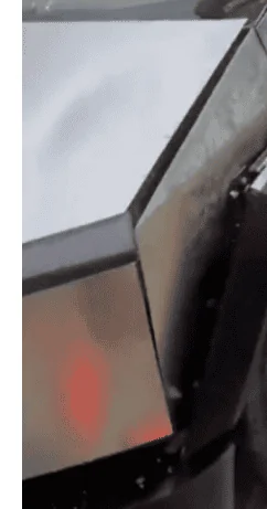 Tesla Cybertruck Rollover Crash Tested Cybertruck w/ airbags deployed & smashed interior (back seat look)! 1694135147753