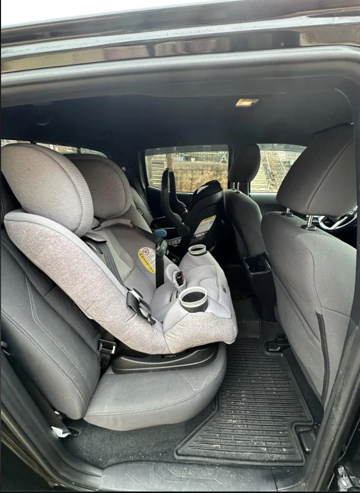 Tesla Cybertruck Child seat (front facing) install in Cybertruck -- first look photo 9BD386DD-18AA-4858-83FD-F58B79339CA9