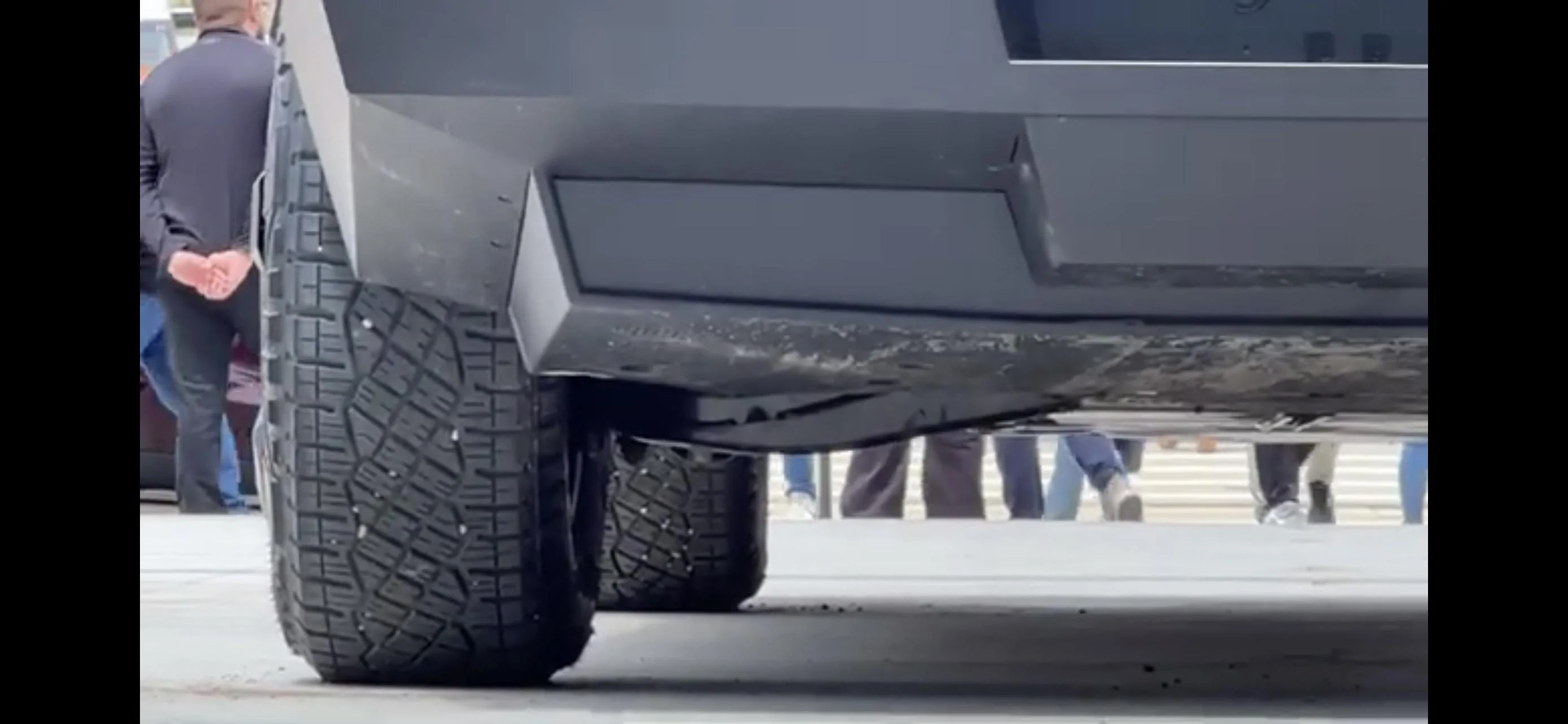 Tesla Cybertruck Front Tow Hooks / Recovery Points spotted on Cybertruck [9-11-2023] {filename}
