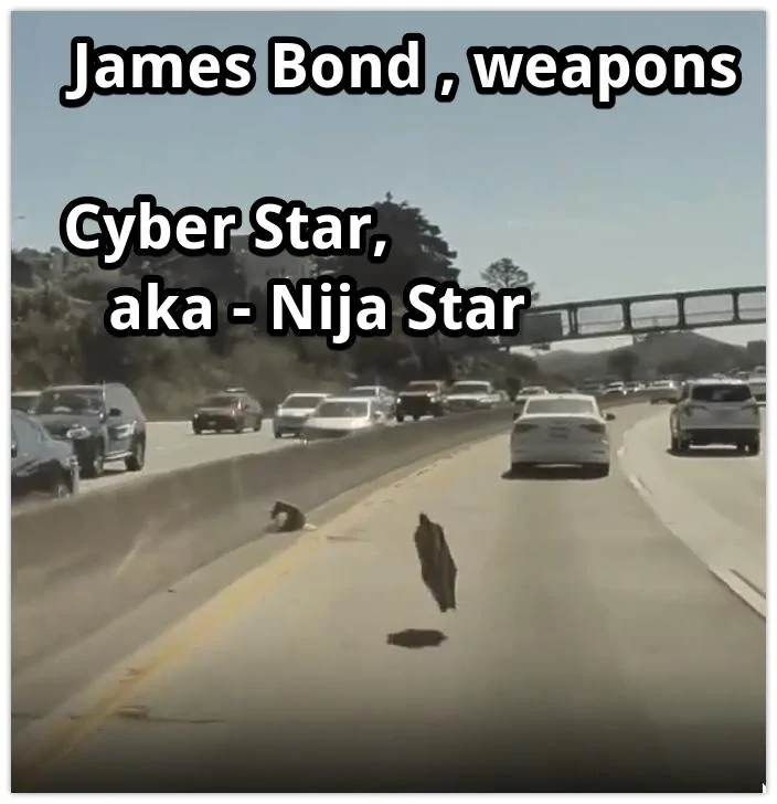 Tesla Cybertruck UFO! Cybertruck wheel cover flying off on freeway (video) 🛸 james bond