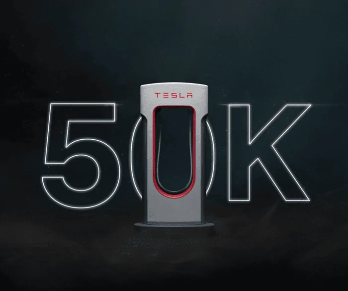 Tesla Cybertruck 50000+ Superchargers 50k