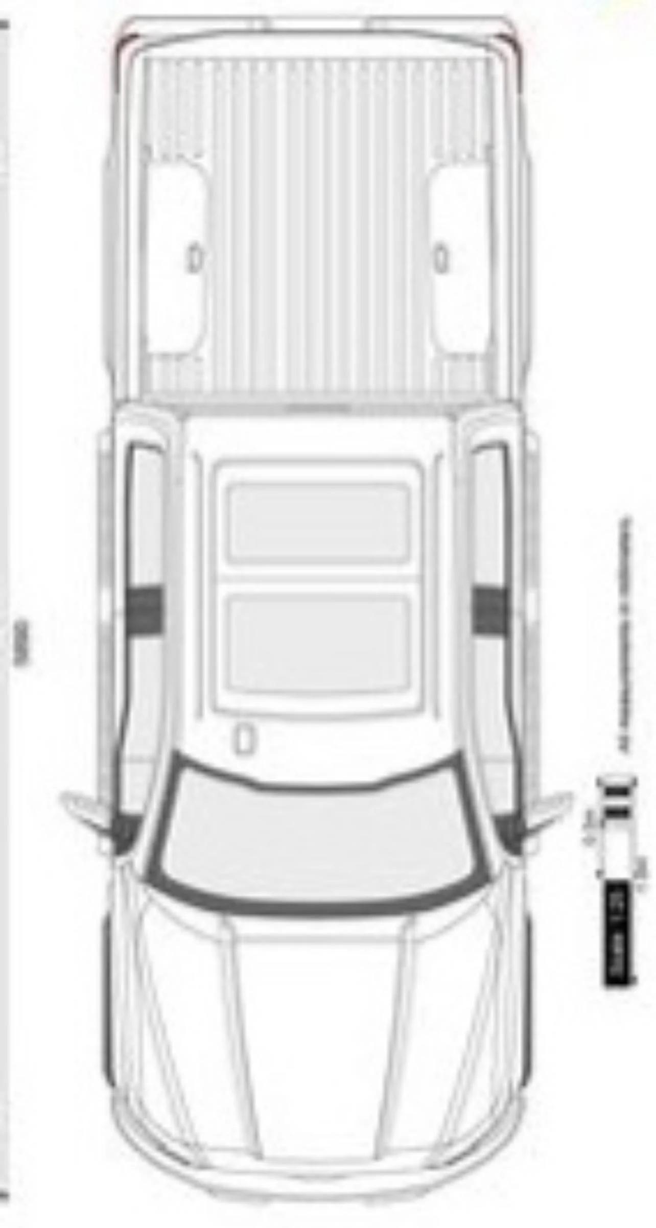 Tesla Cybertruck Spotted: CyberTruck U-Turns (and F-150 comparison). Rear wheel steering in action 64856E6D-0C20-4FA6-8C52-47CB4C9C7C59