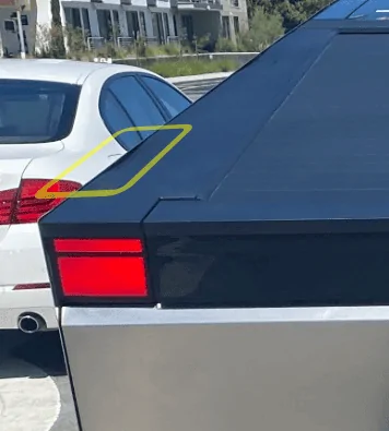 Tesla Cybertruck Cybertruck spotted today 9/13 showing awesome build quality & fitment 1694652402712