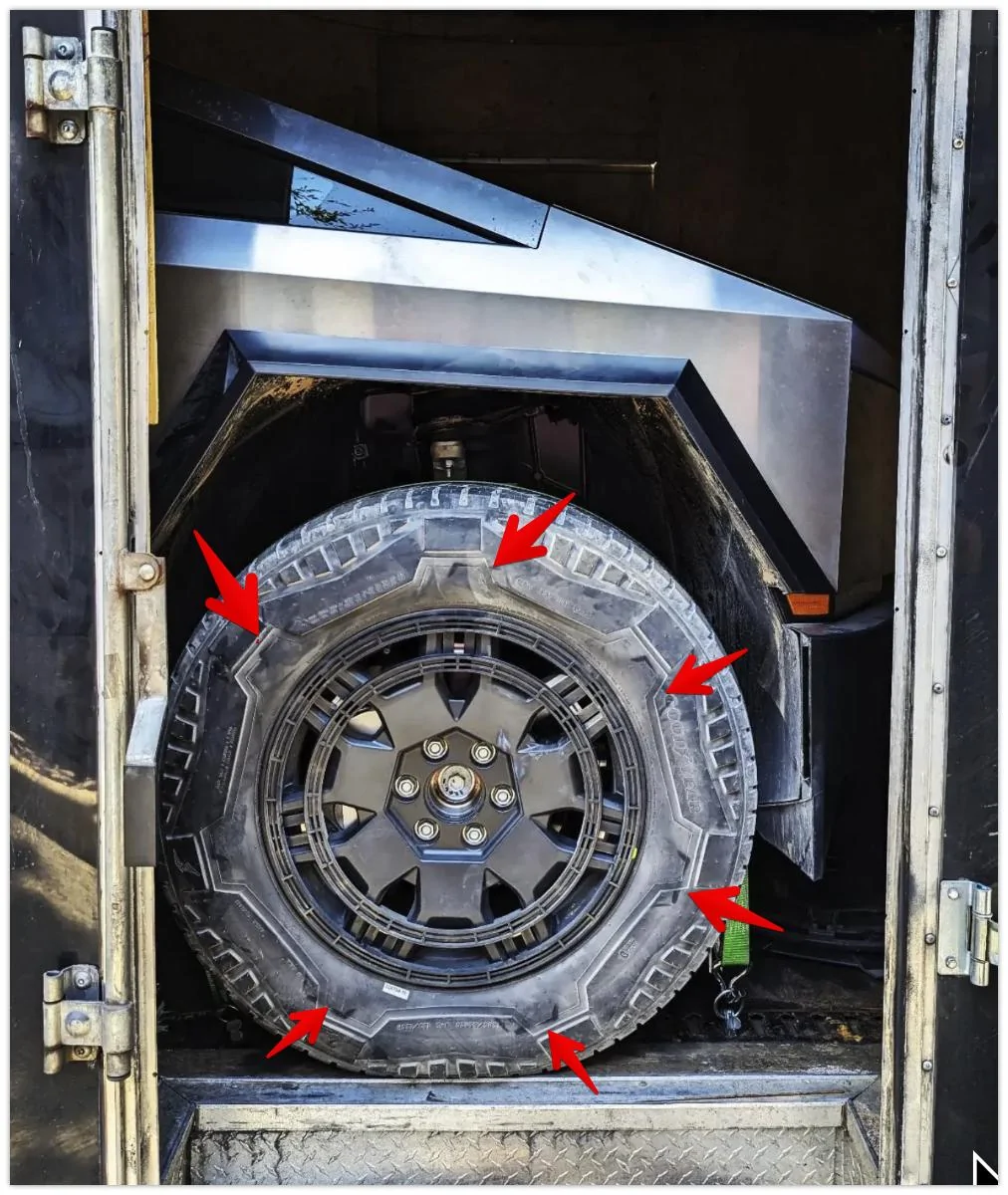 A close look at Tesla Cybertruck’s monster wheels | Electrek 2023-09-14 08-45-06.webp