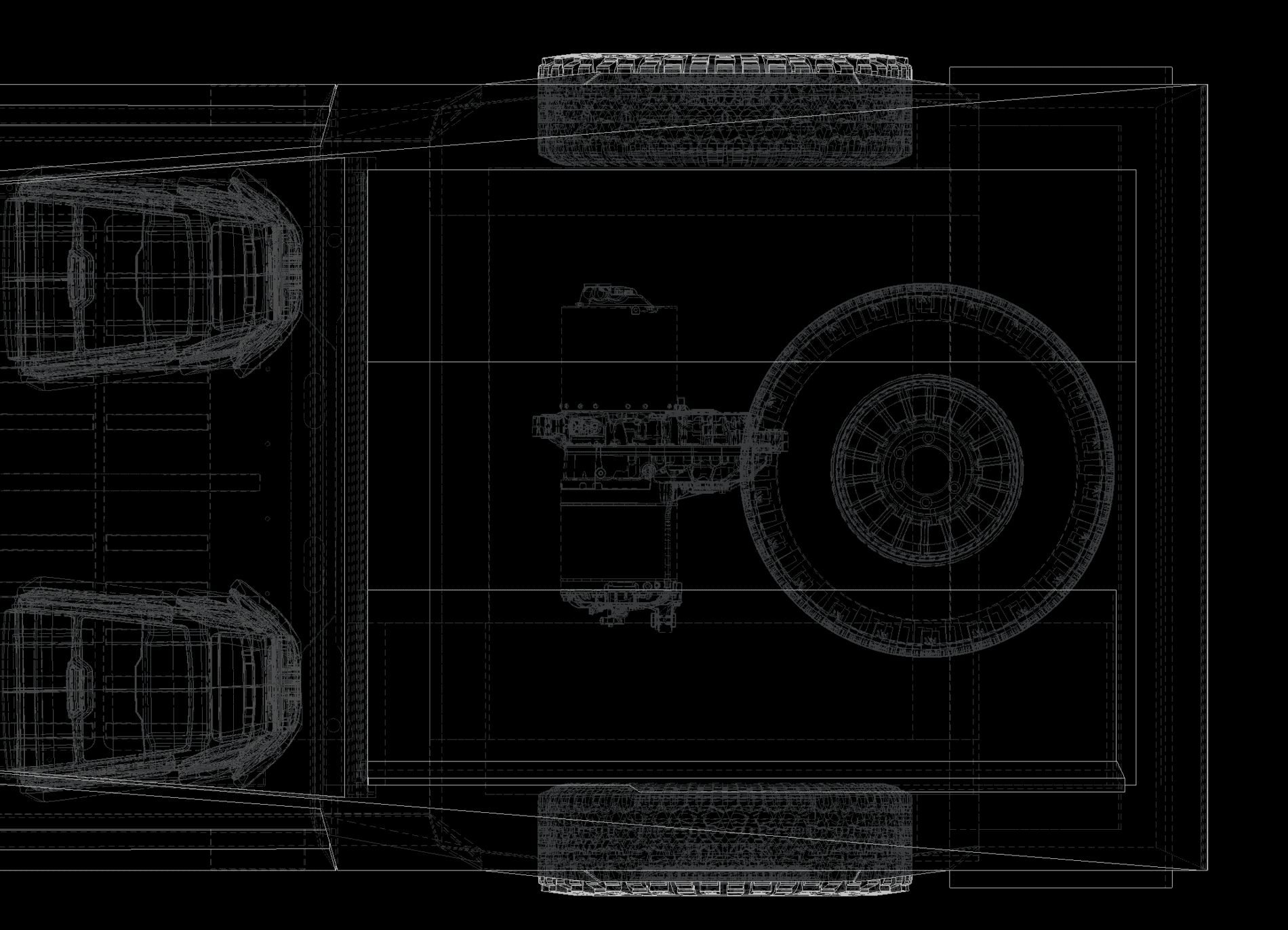 Tesla Cybertruck PREDICTION:  Cybertruck Accessory = Wireless Charging ct-spare-drawer-vtop-