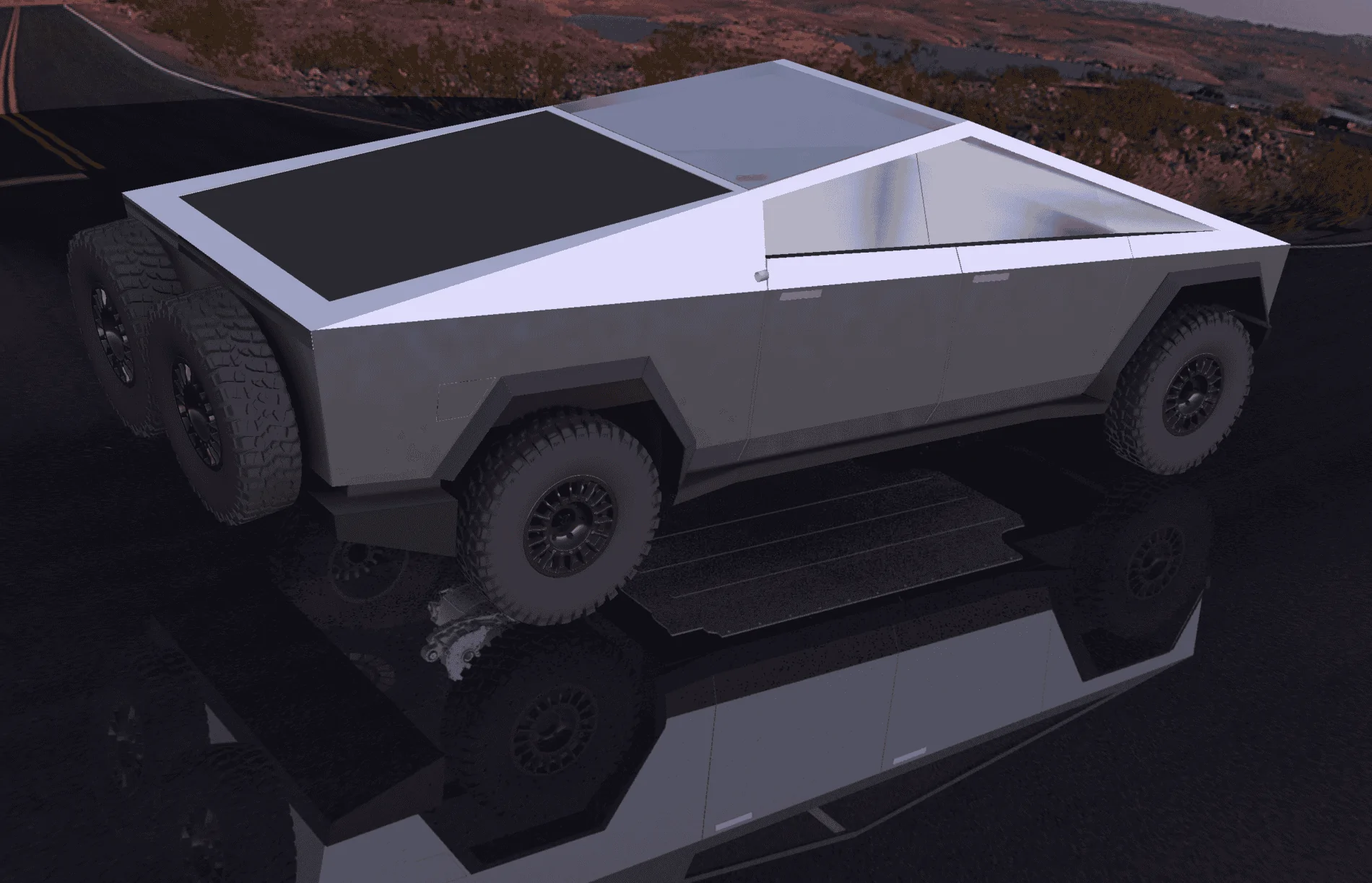 Tesla Cybertruck PREDICTION:  Cybertruck Accessory = Wireless Charging spare-wheel-options-png