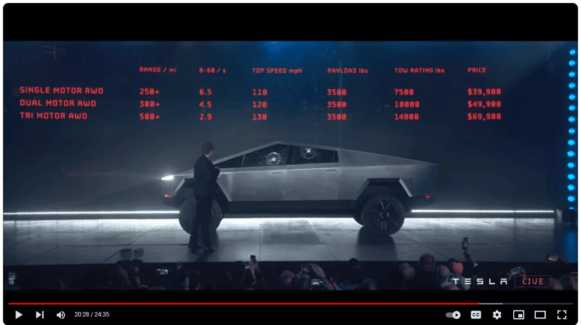 Tesla Cybertruck Cybertruck deliveries start in October says Tesla employee / Cybertruck test driver 1695055849016