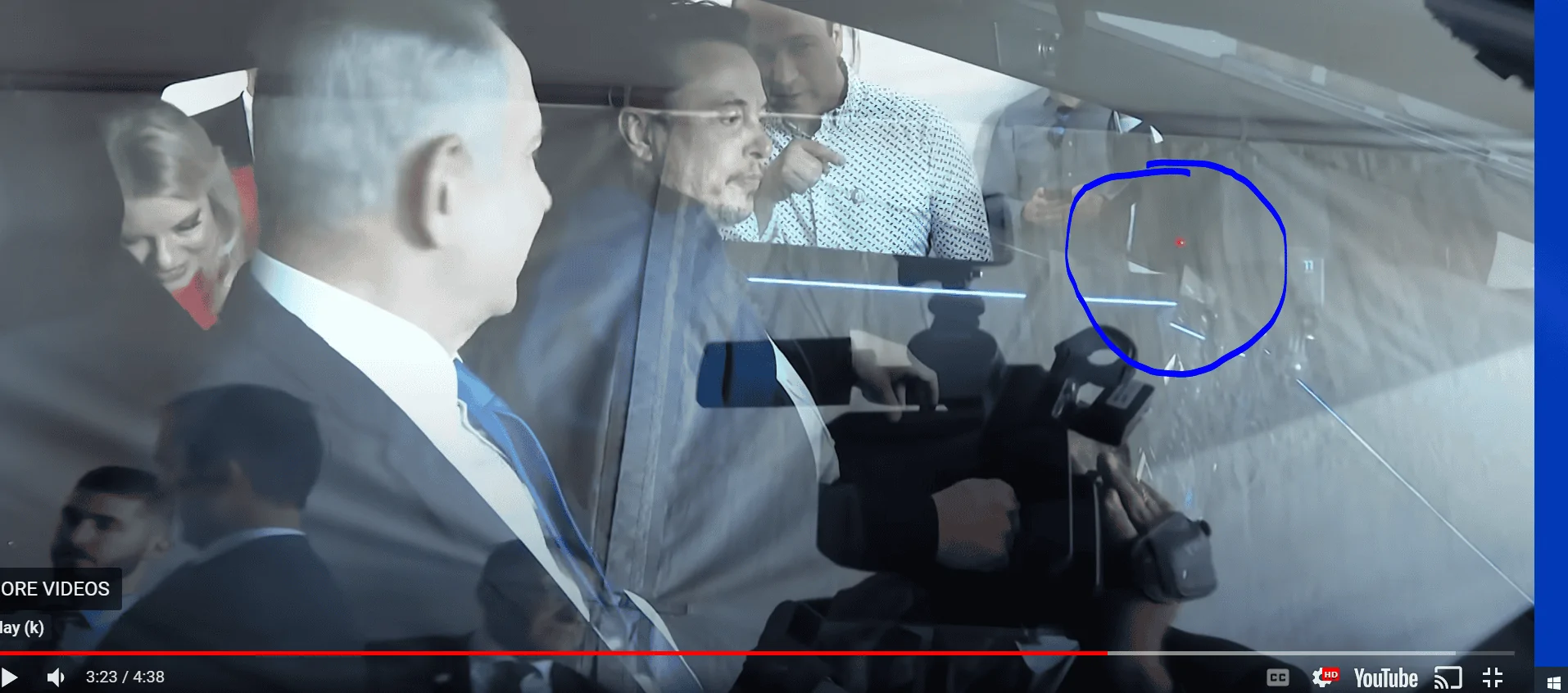Tesla Cybertruck 🕶️ Elon takes Prime Minister Netanyahu for a Cybertruck spin and interior look! [⚠️ ADMIN WARNING: NO POLITICS] 1695148792588