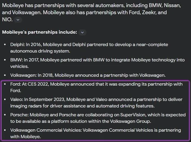 Tesla Cybertruck Mobileye CEO Criticizes Tesla's AI FSD 12 While One Wall Street AI Analyst Praises FSD 12 T25qcgP