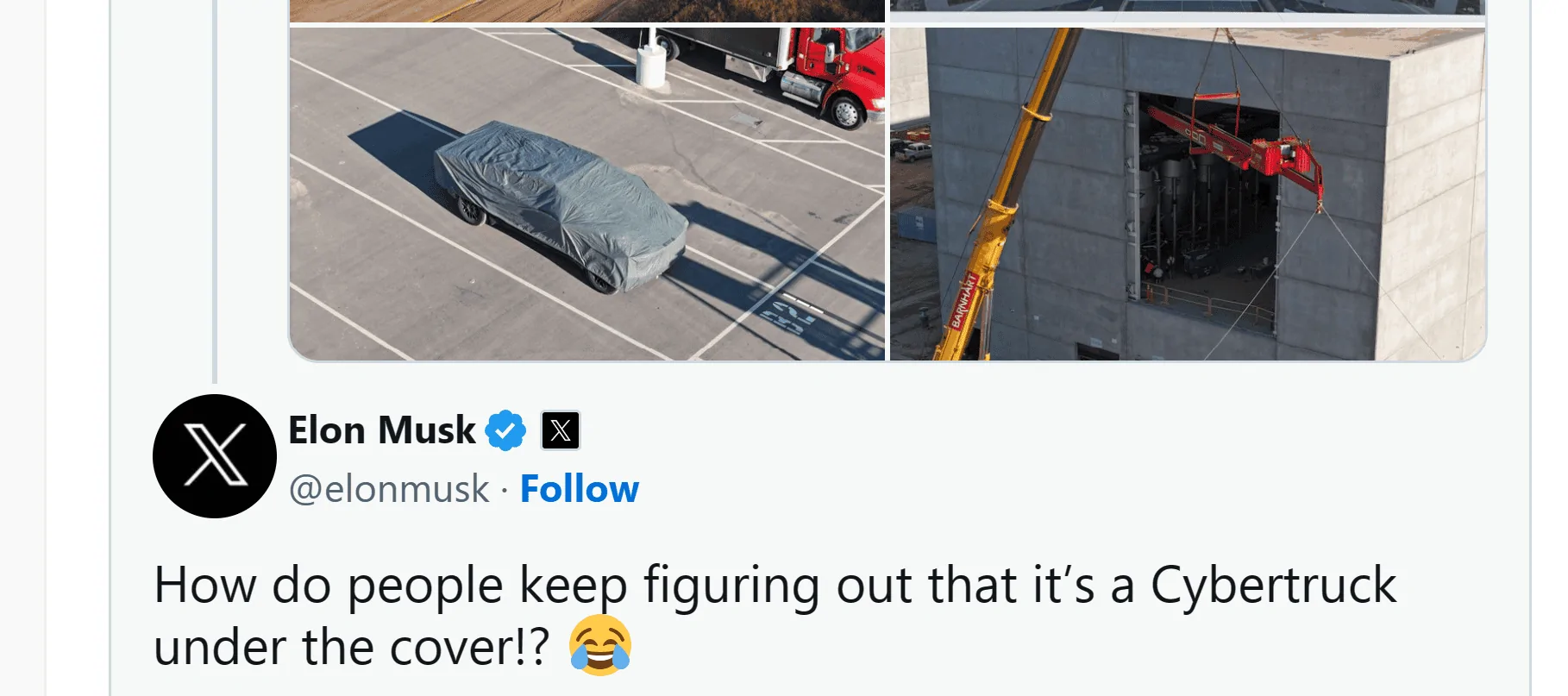 Tesla Cybertruck Musk: I just drove “Performance” Cybertruck it kicks ass next-level (9-22-23) 1695433426260