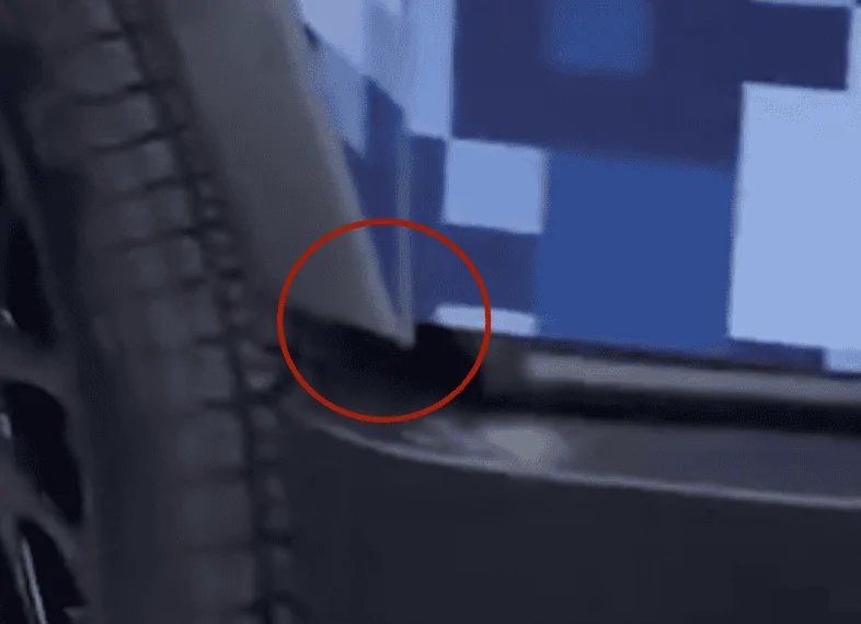 Tesla Cybertruck ‼️ Digital Camo Cybertruck w/ "CYBRTRK" branded tires + Round steering wheel 🤩 Screenshot 2023-09-23 at 1.02.10 PM