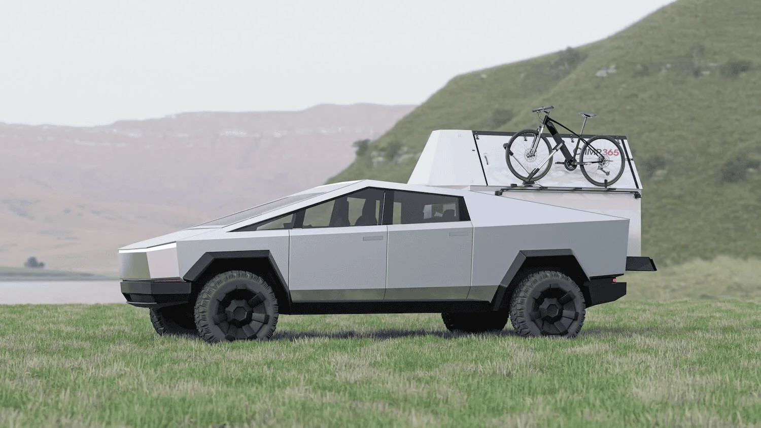 Tesla Cybertruck Truck Camper Options w/ Pics 1695594367543