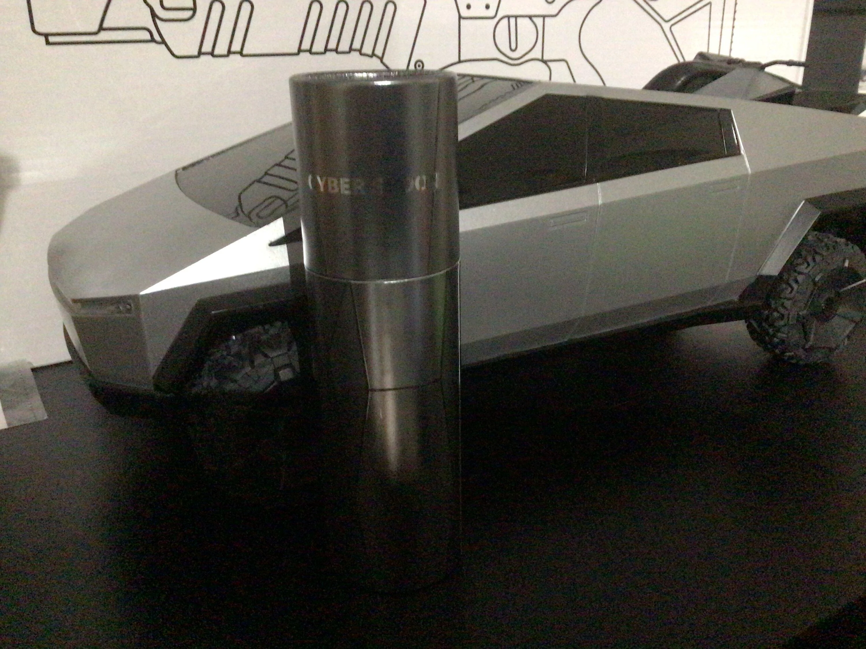Tesla Cybertruck I got a CyberSpoon... 8FEFD725-6259-41B1-8853-253C23A90C95