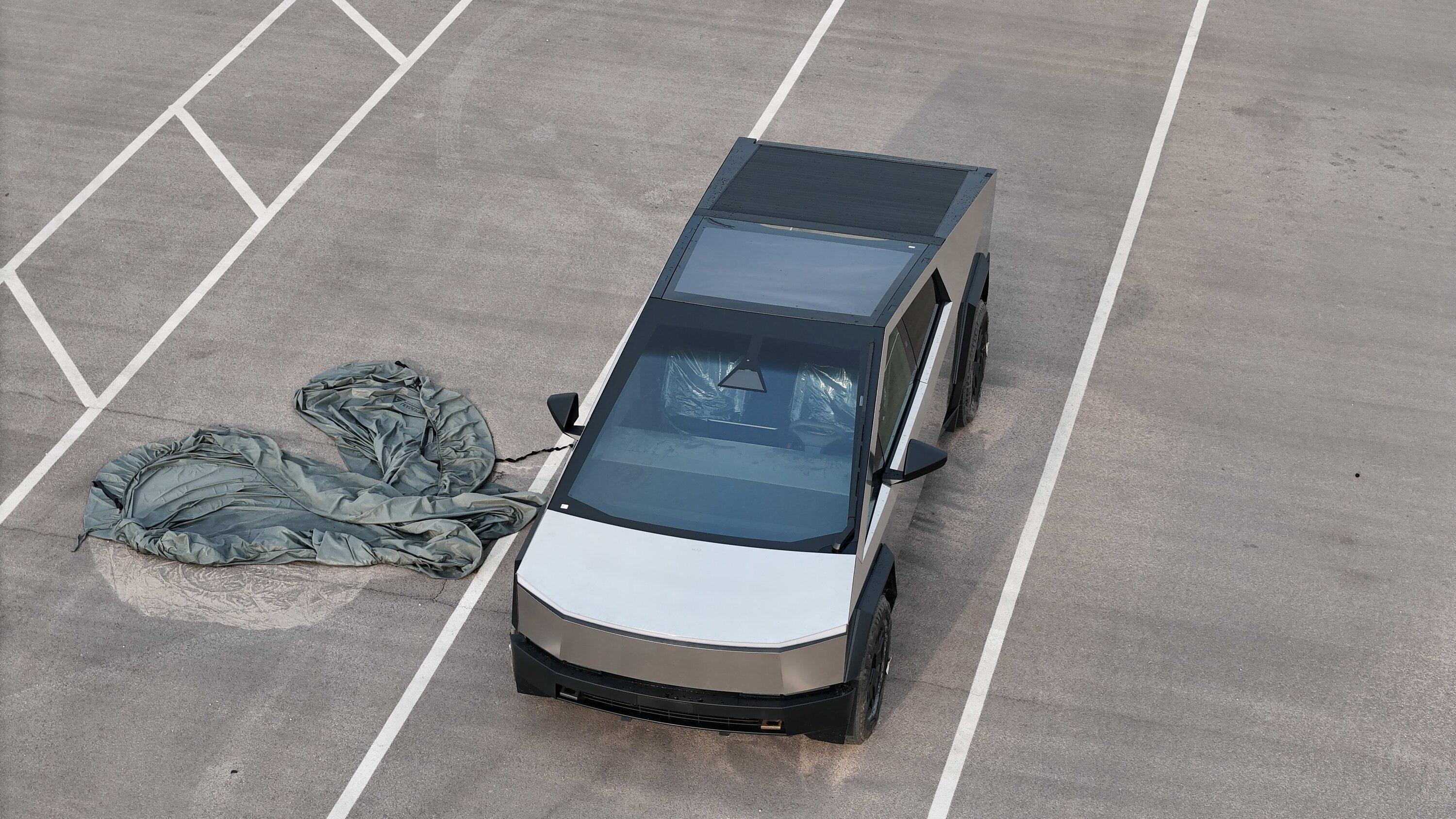 Tesla Cybertruck 'Master Candidate' Cybertrucks reportedly spotted at Giga Texas [updated w/ photos] F64Omw5X0AA-0RE
