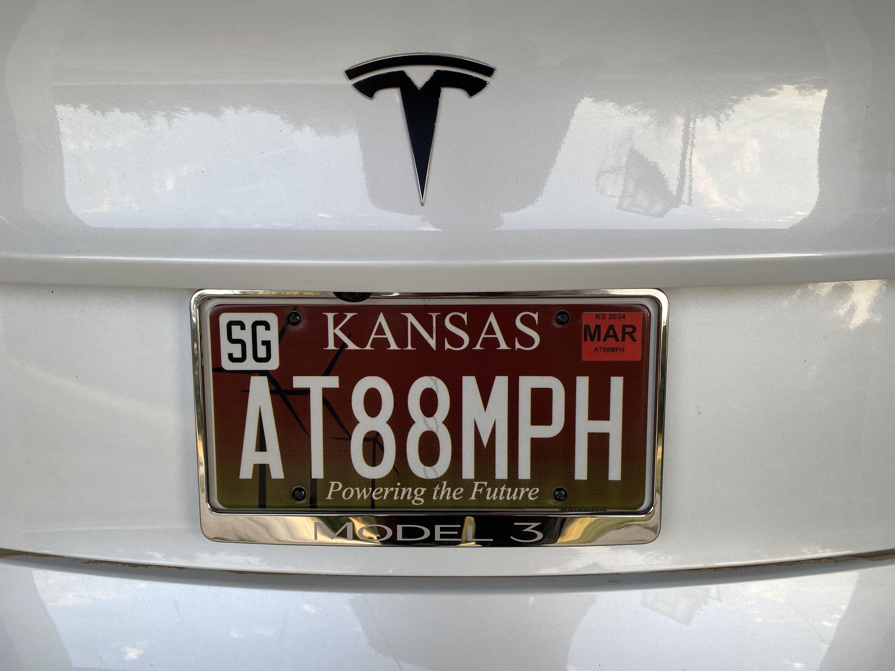 Tesla Cybertruck Custom license plate / vanity plate name for your Cybertruck? IMG_9207