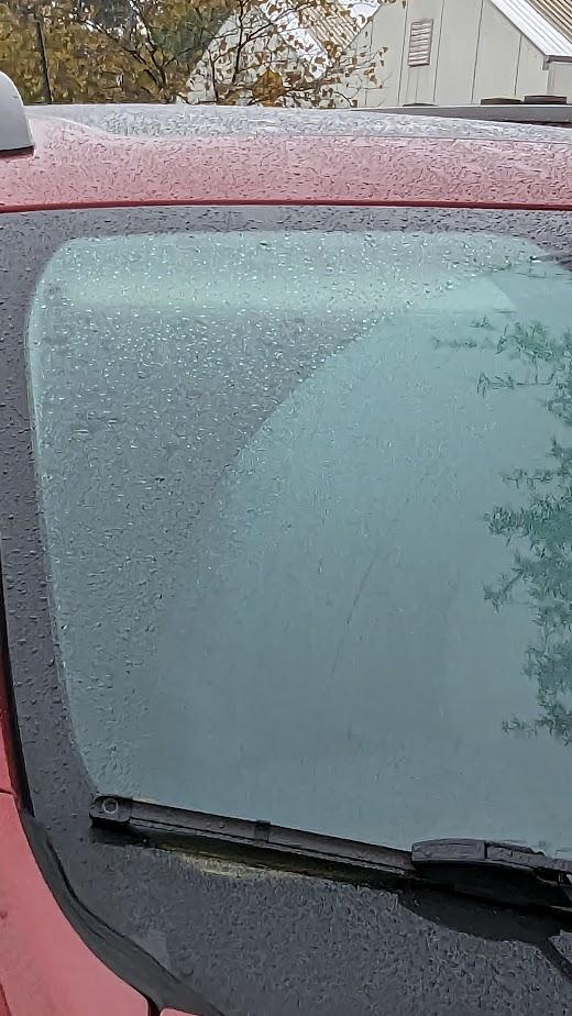 Tesla Cybertruck Windshield wiper sweep examples Wiper 3