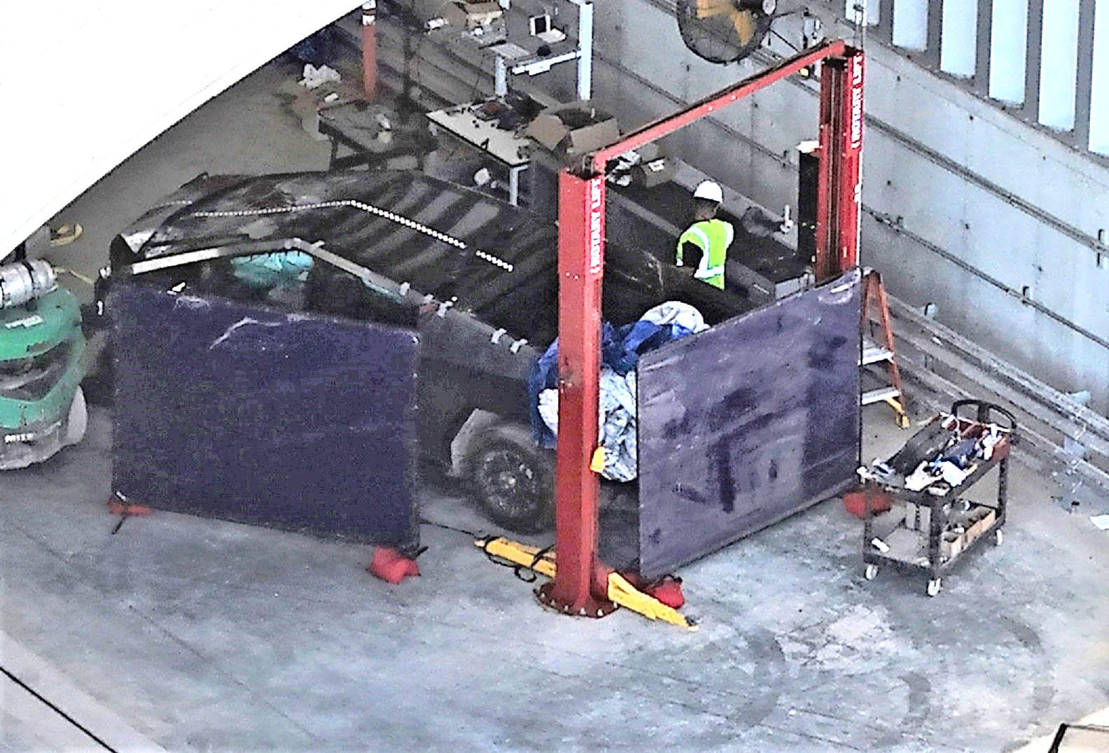 Tesla Cybertruck First verified Crash Tested Cybertruck at Giga Texas! [Photos] F7cYDJzXEAAqIdk