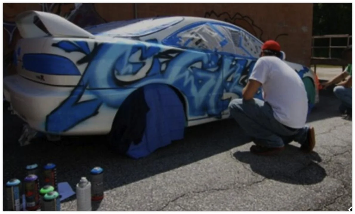 Tesla Cybertruck Graffiti Wrap Cybertrucks First Look (Spotted in Mexico)! car