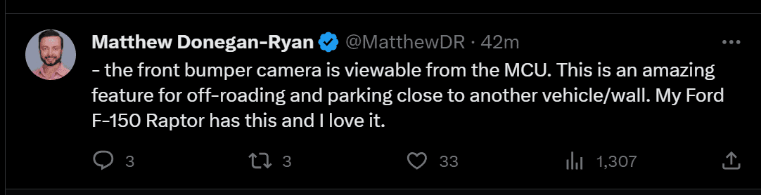 Tesla Cybertruck Rumor: Person who test drove Cybertruck confirms 240V, powered frunk, and more Screenshot 2023-10-04 195135