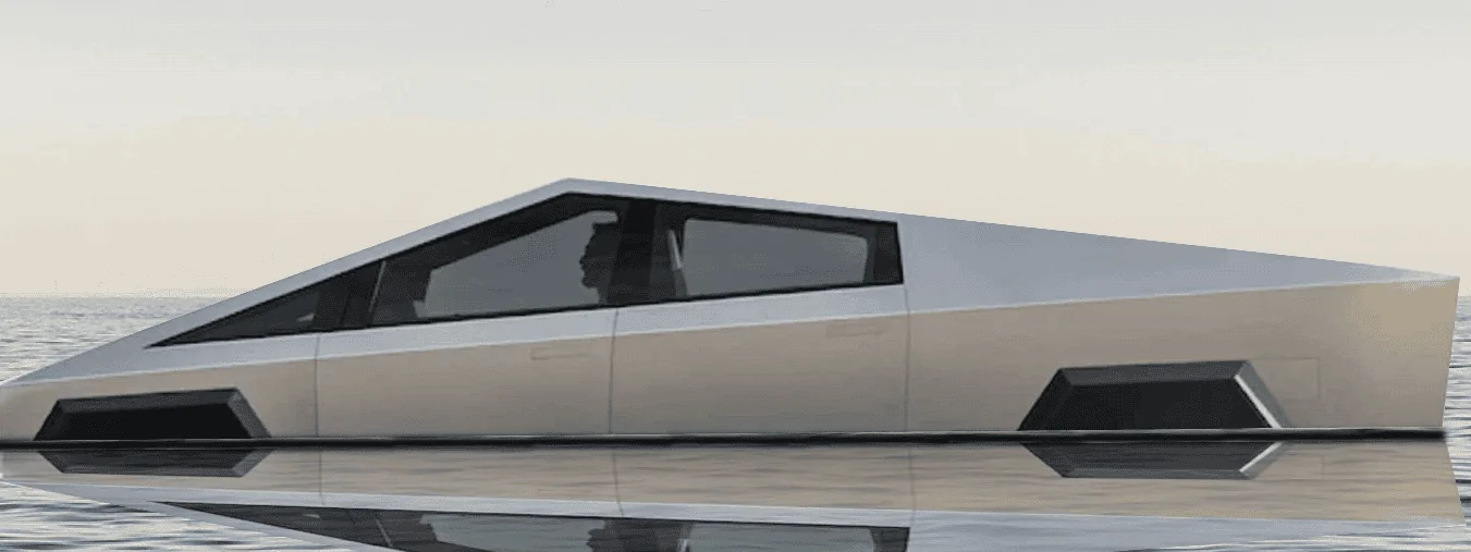 Tesla Cybertruck Cybertruck water capabilities? River crossing? floating-tesla-cybertruck2