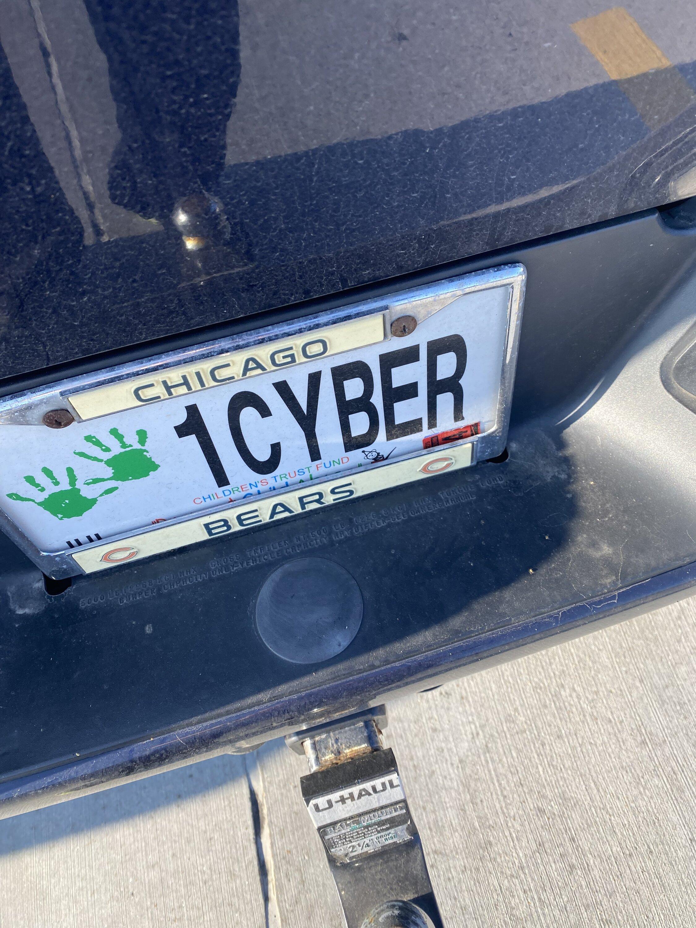 Tesla Cybertruck Custom license plate / vanity plate name for your Cybertruck? IMG_8816