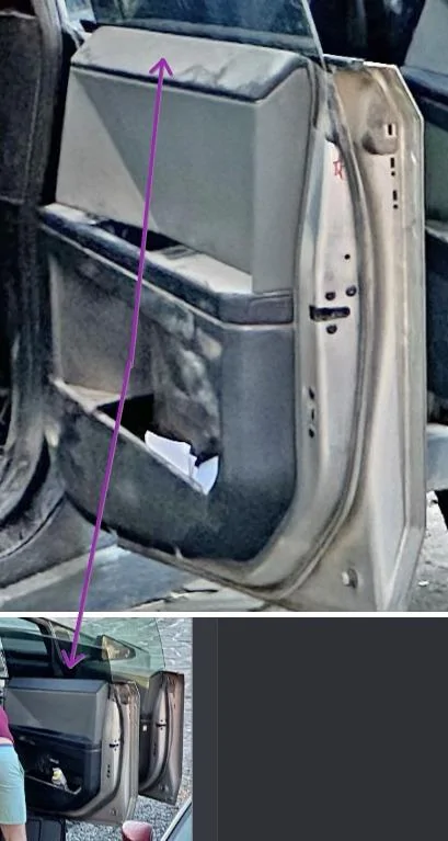 Tesla Cybertruck Motherlode of Cybertrucks pics from Mexico hotel -- frunkgating, offroad gear, bed & interior peek! MAkdF0G