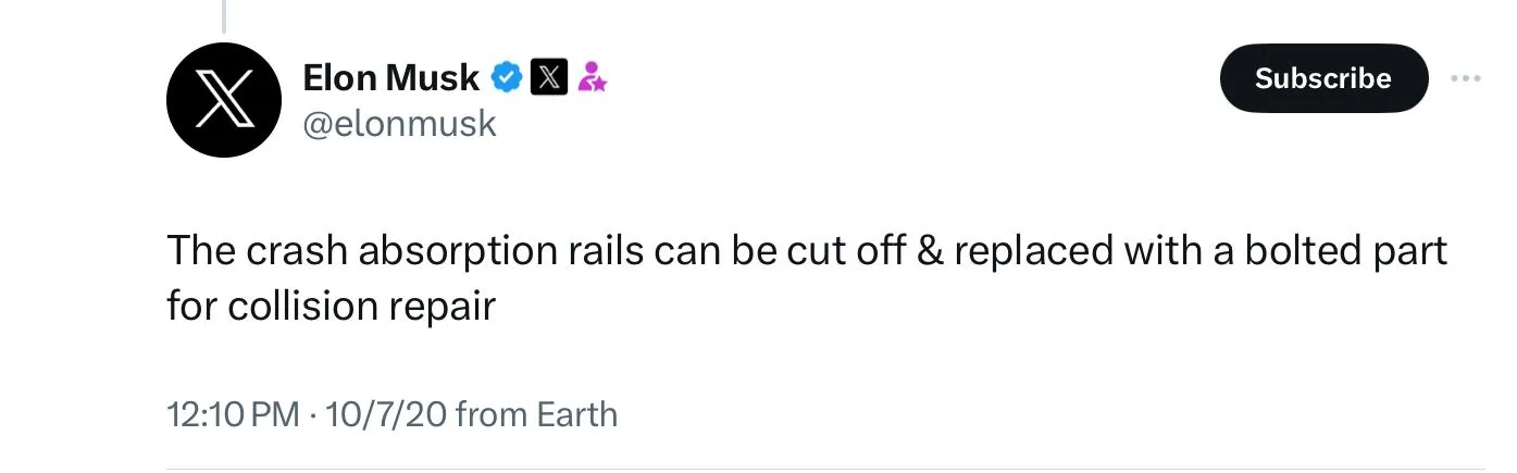 Tesla Cybertruck Did this fella just realalize he forgot to hit the send button 2 years later. 1696952459532