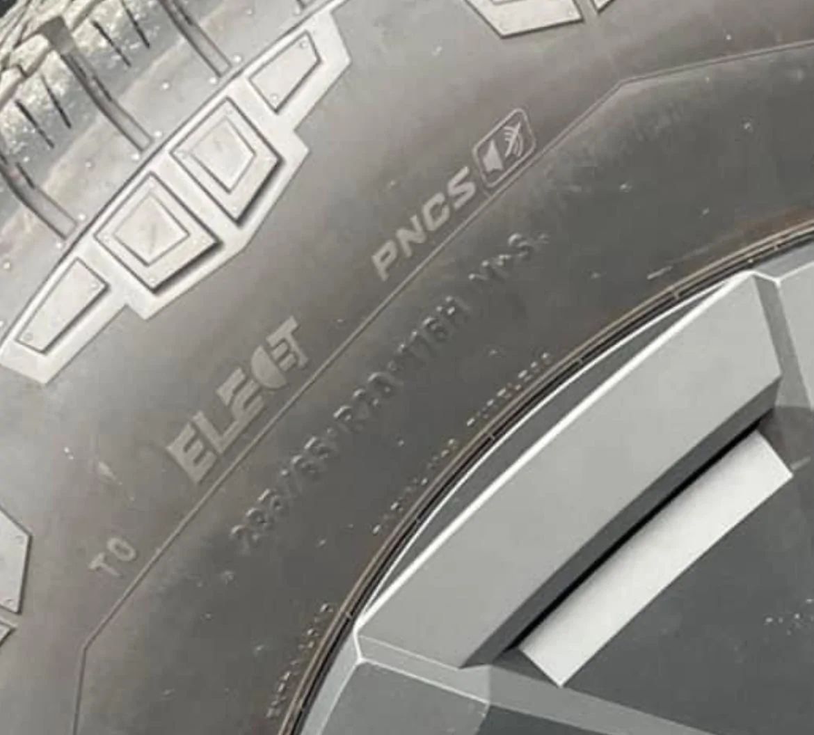 Tesla Cybertruck Cybertruck with Smaller Street Tires + New Wheel Covers spotted [Video Added] IMG_6316
