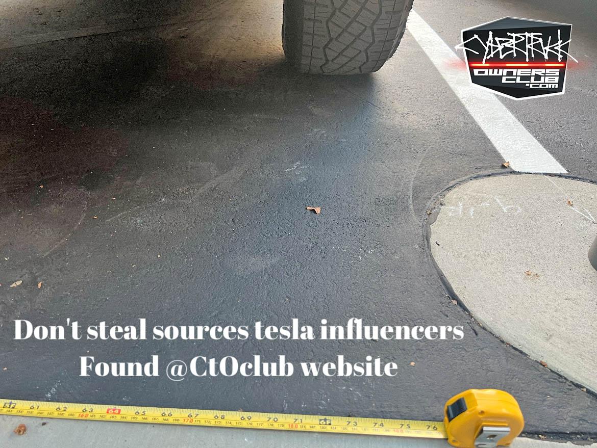 Tesla Cybertruck Cybertruck width ~78" inch / bumper = 72" inch. Got dimensions w/ my measurement tape! 📏 🤣 2Tesla Cybertruck width dimensions inches measurements 