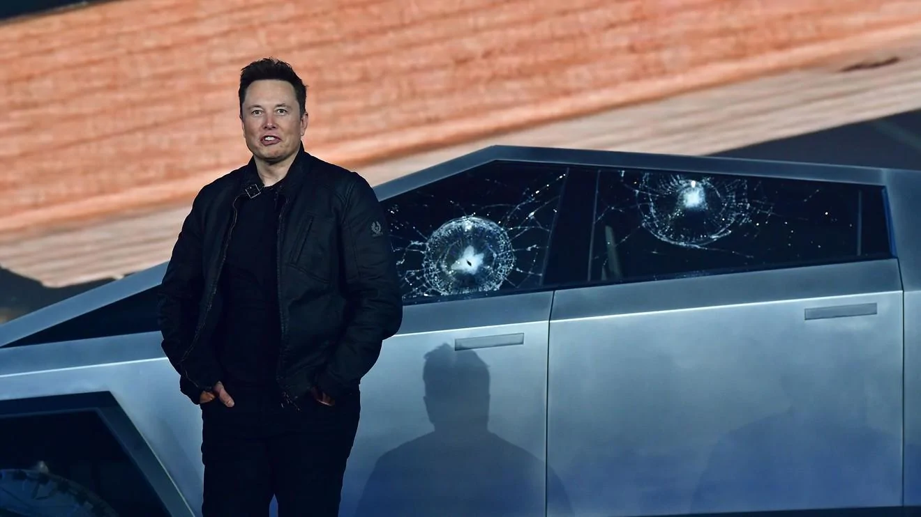 Tesla Cybertruck How would you like to see the Franz hammer/ball test rectified? 1697380812892