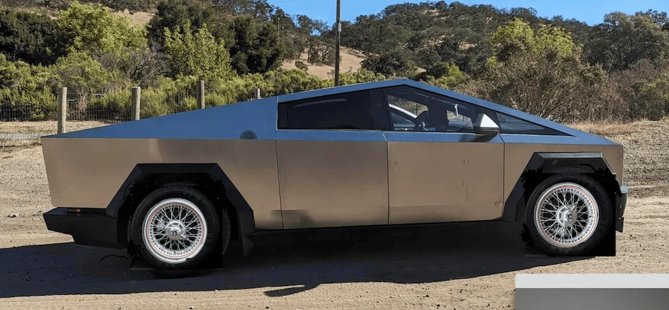 Tesla Cybertruck Cybertruck & DeLorean Finally Together! BacktotheFutur
