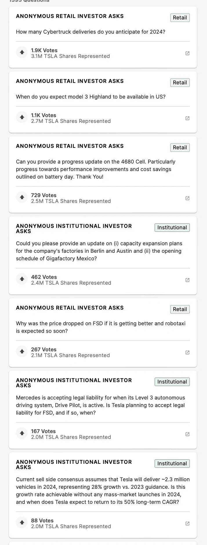 Tesla Cybertruck Q3 Earnings Q&A Is Now Open! 1697479254696