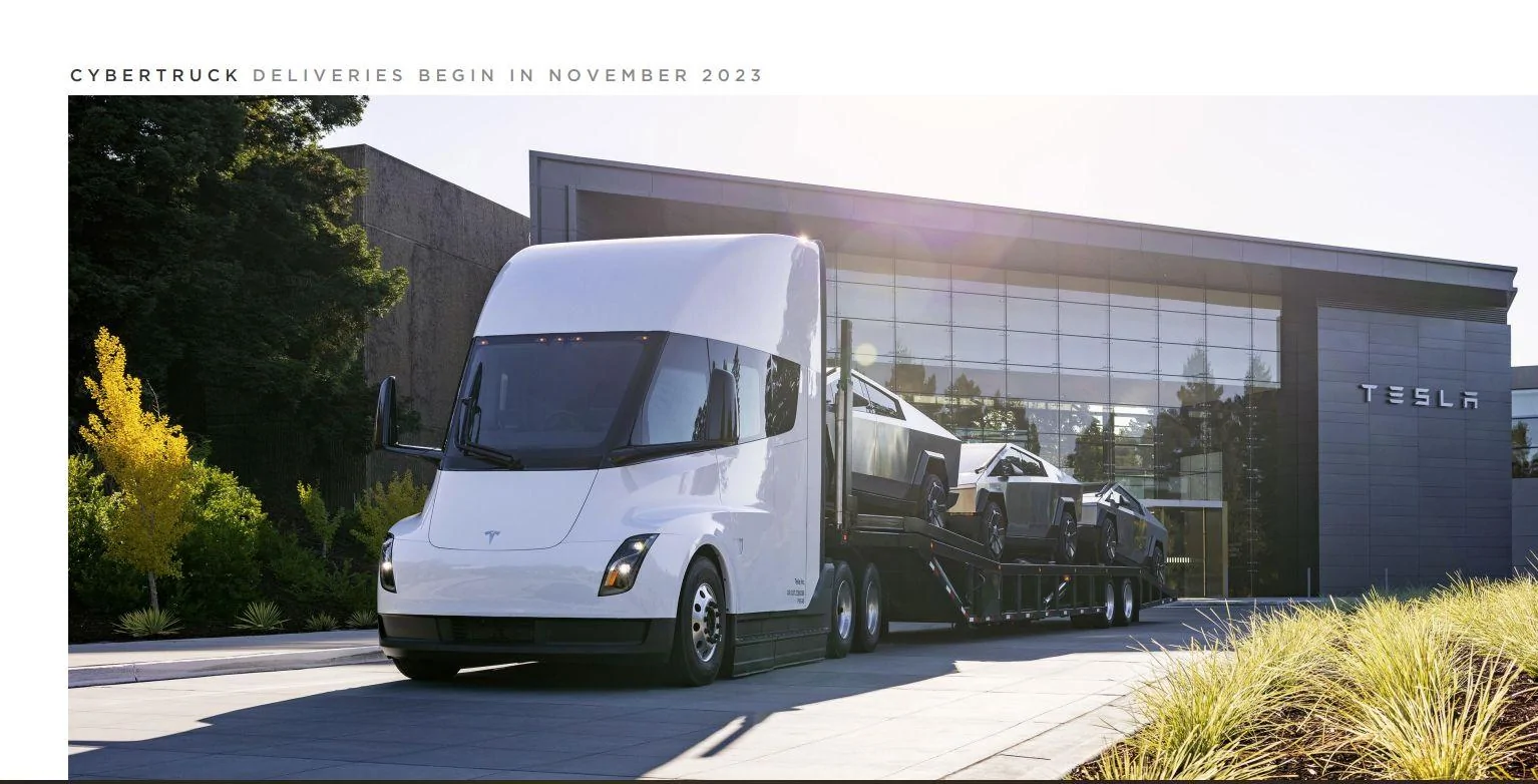 Tesla Cybertruck Cybertruck deliveries start in October says Tesla employee / Cybertruck test driver CyberTruckDeliveriesNov2023