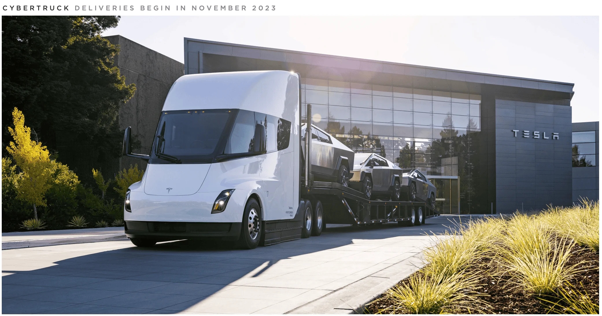 Tesla Cybertruck Official: Cybertruck first deliveries on November 30, 2023!!  Production capacity revealed to be >125K Screenshot 2023-10-18 at 1.20.30 PM
