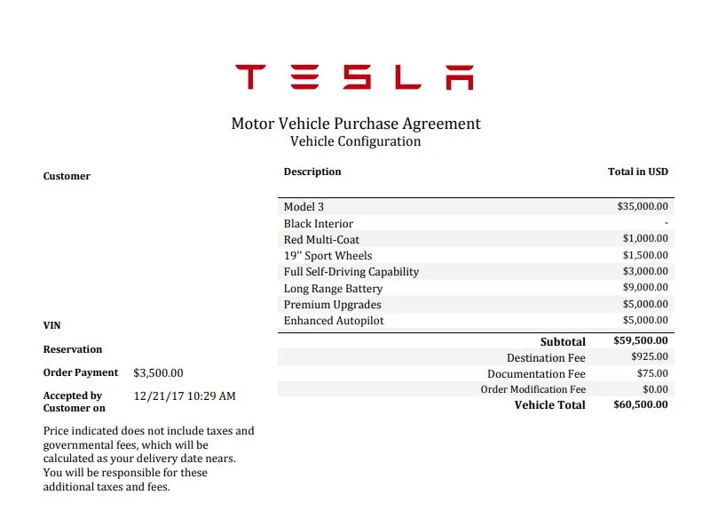 Tesla Cybertruck Delivery Event History: Nov. 30th is NOT a *retail customer* Delivery Event TeslaModel3Contract2017
