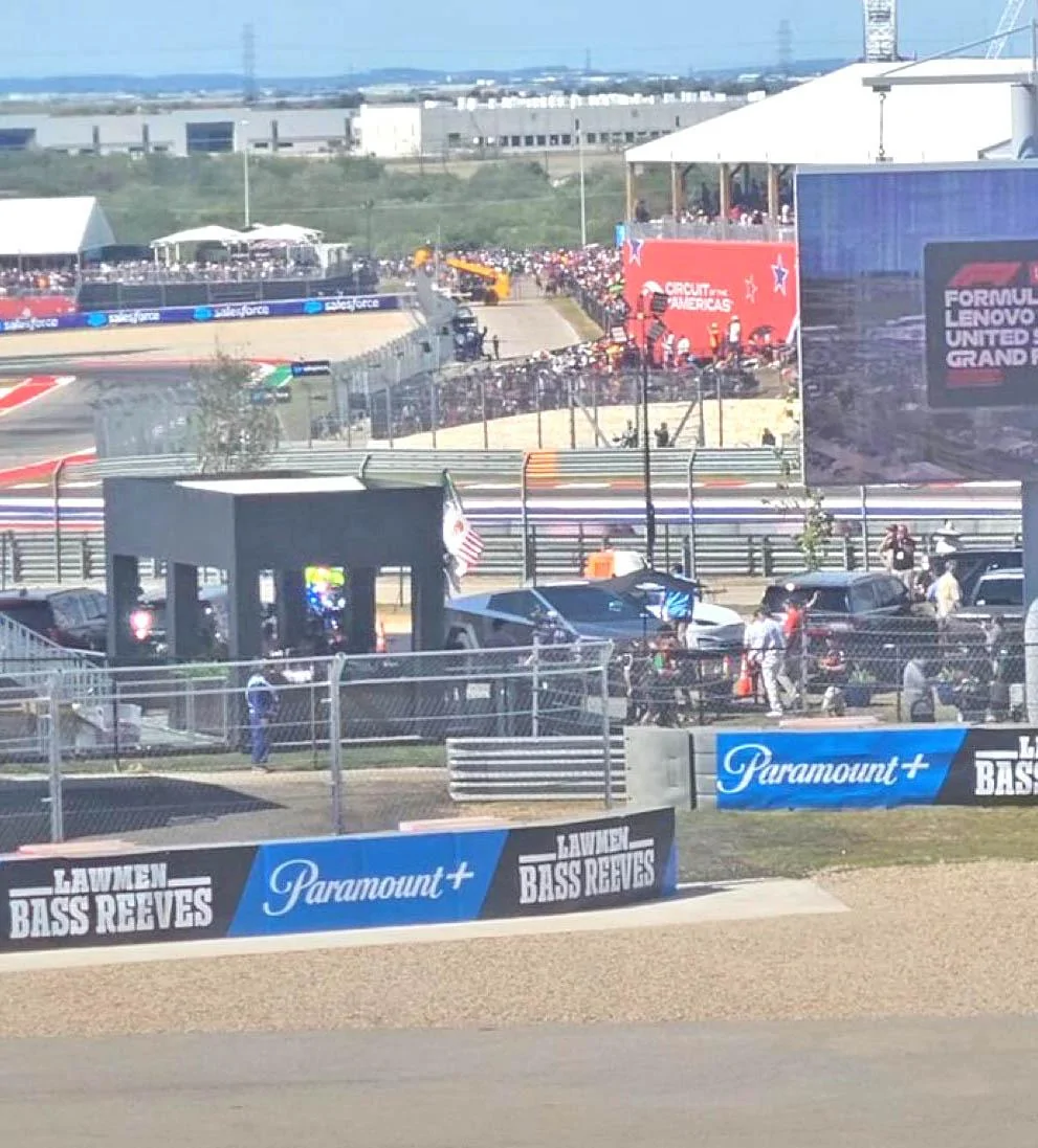 Tesla Cybertruck Elon Musk drives Cybertruck to F1 race at Circuit of the Americas (Austin, TX) -- updated w/ video circuit of americas