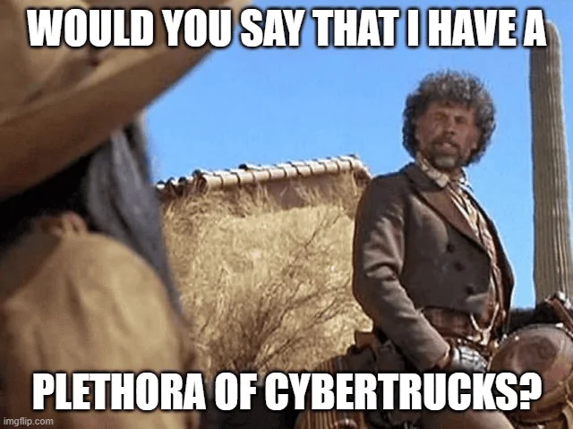 Tesla Cybertruck Vote on the Official term for a group of Cybertrucks 1698204661425