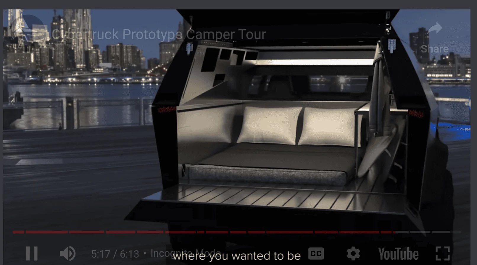 Tesla Cybertruck Cybertruck Camper Prototype by Space Campers Screenshot_20231025-083746
