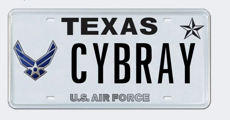 Tesla Cybertruck Custom license plate / vanity plate name for your Cybertruck? personalized plat