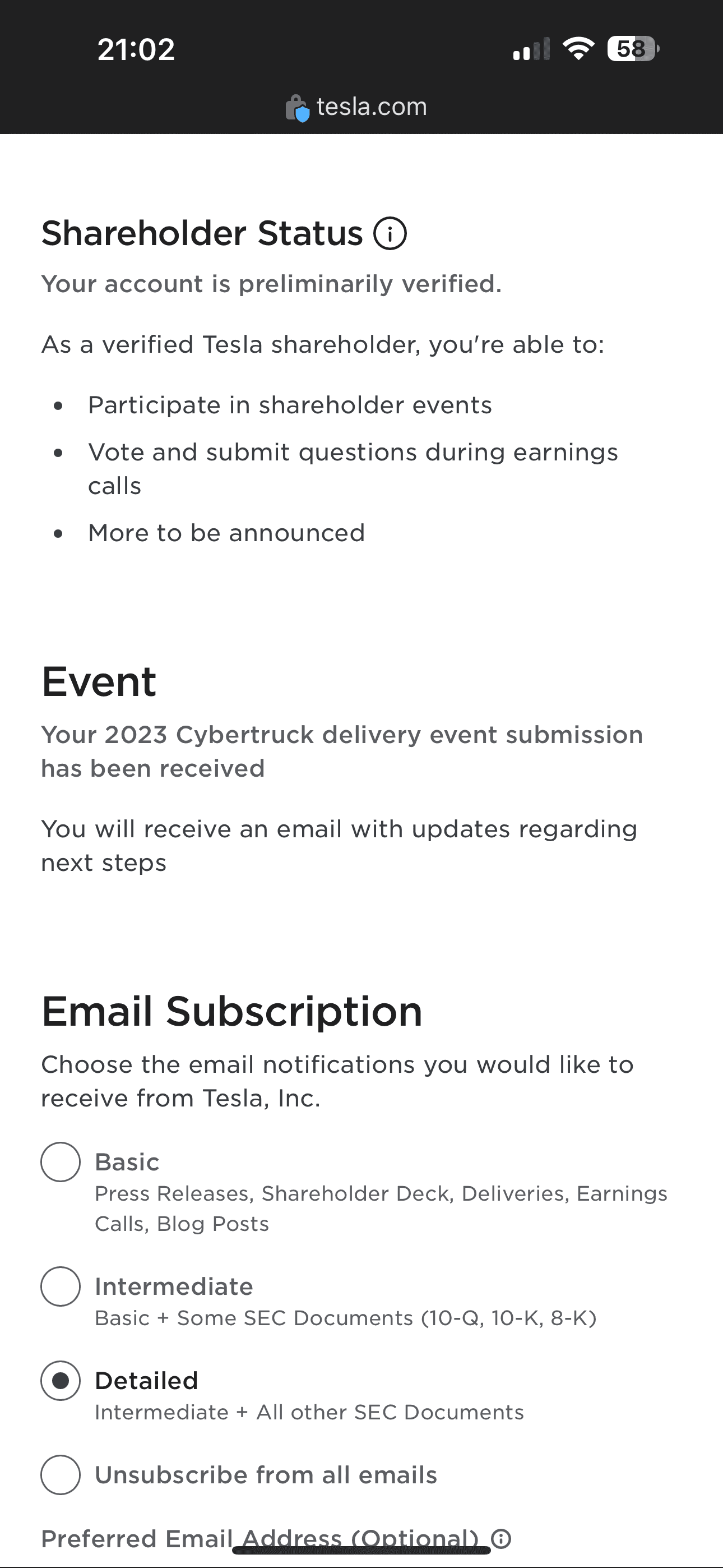 Tesla Cybertruck Cybertruck delivery event ticket lottery now open! [Deadline: 11/3/23] IMG_6847