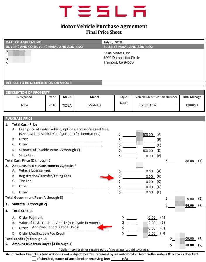 Tesla Cybertruck Cybertruck Pricing Revealed on Order Agreement (Real or Faked?) ScreenCli