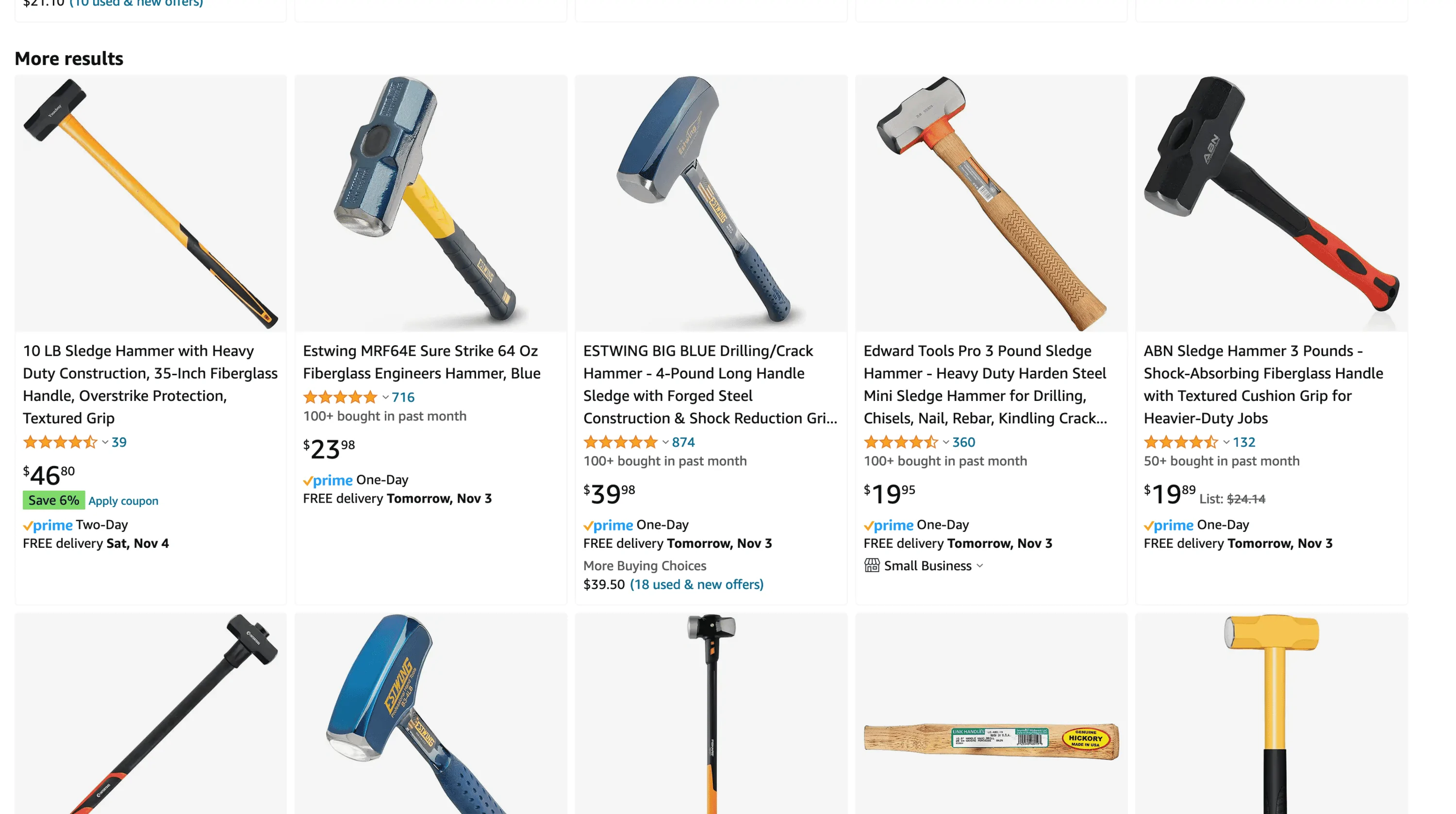 Tesla Cybertruck WILL THE REAR WINDOW ROLL DOWN? Screenshot 2023-11-02 at 11-47-55 Amazon.com giant sledge hammer