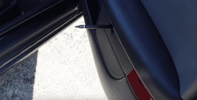 Tesla Cybertruck Joe Rogan shoots arrow at Cybertruck in teaser of Elon Musk's podcast appearance today (More Cybertruck News?) 1698977589864