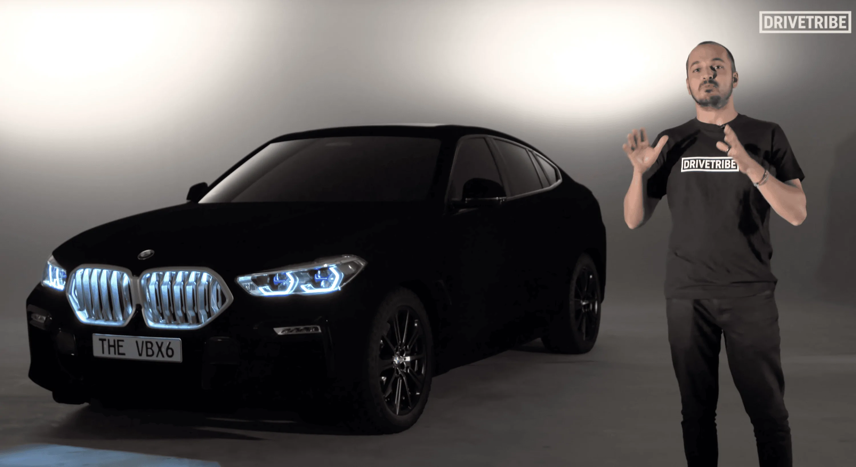 Tesla Cybertruck Matte Black Cybertruck Finally Appears!! 😱 Driven by Franz Von Holzhausen 1699137233193