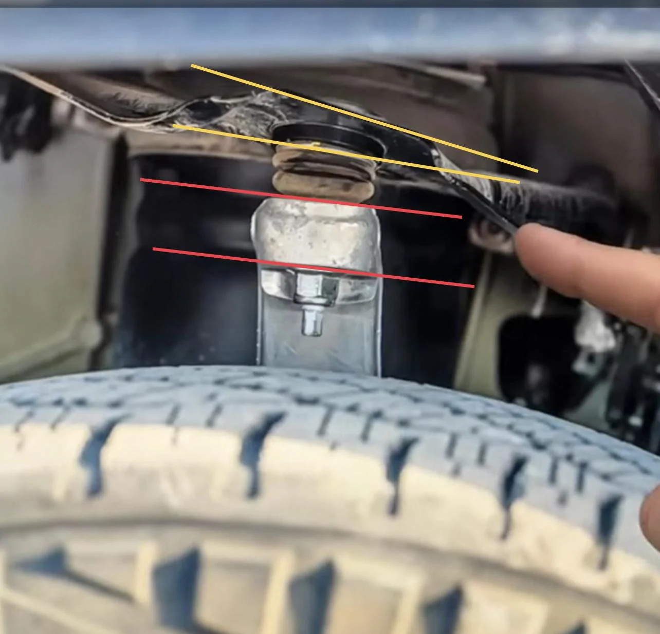 Tesla Cybertruck Cybertruck engineers bend upper control arm in testing C24BCD3F-9674-4823-989F-831854C22A92