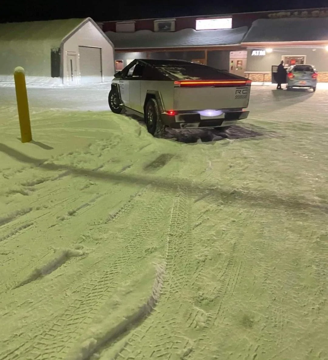 Tesla Cybertruck New sighting in Alaska - Release Candidate cybertruck. Screenshot_20231108-044540_Facebook