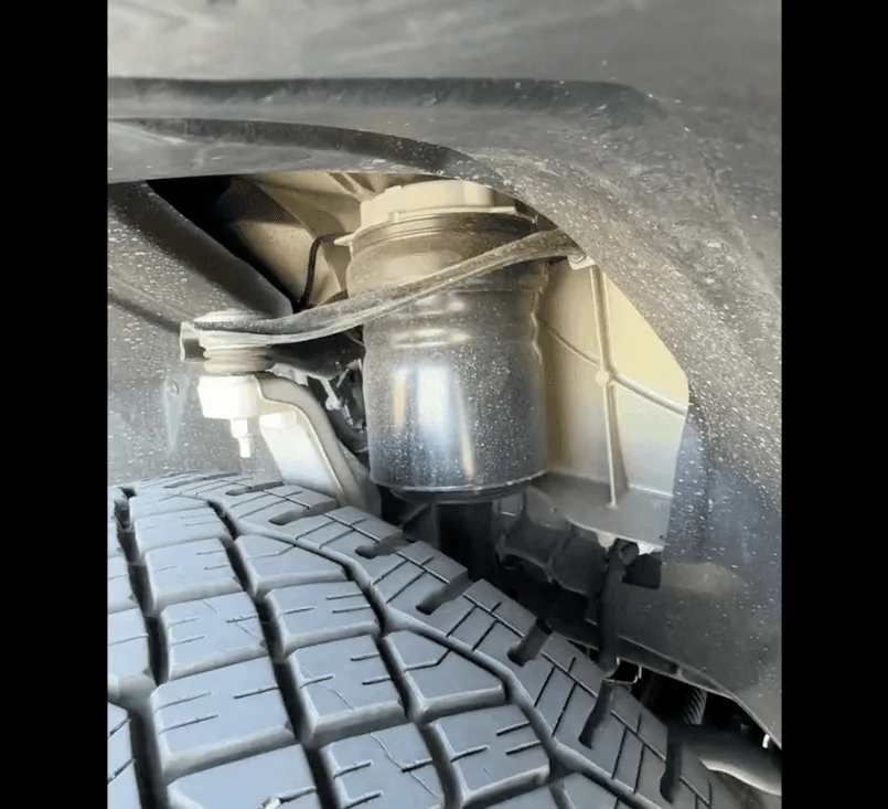 Tesla Cybertruck Cybertruck engineers bend upper control arm in testing 1699489486246