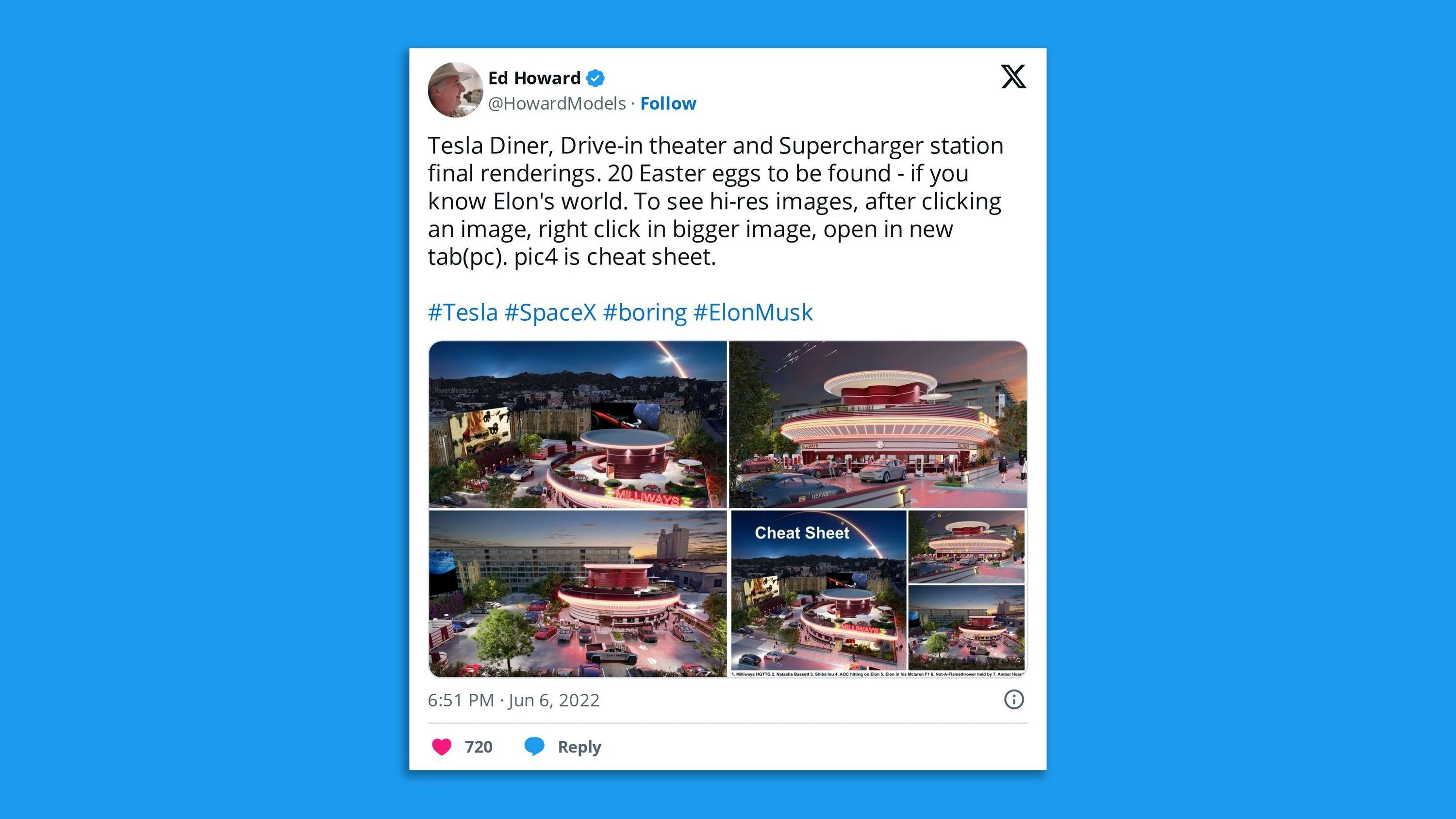 Tesla Cybertruck Tesla Drive-In and Diner 1699300263251