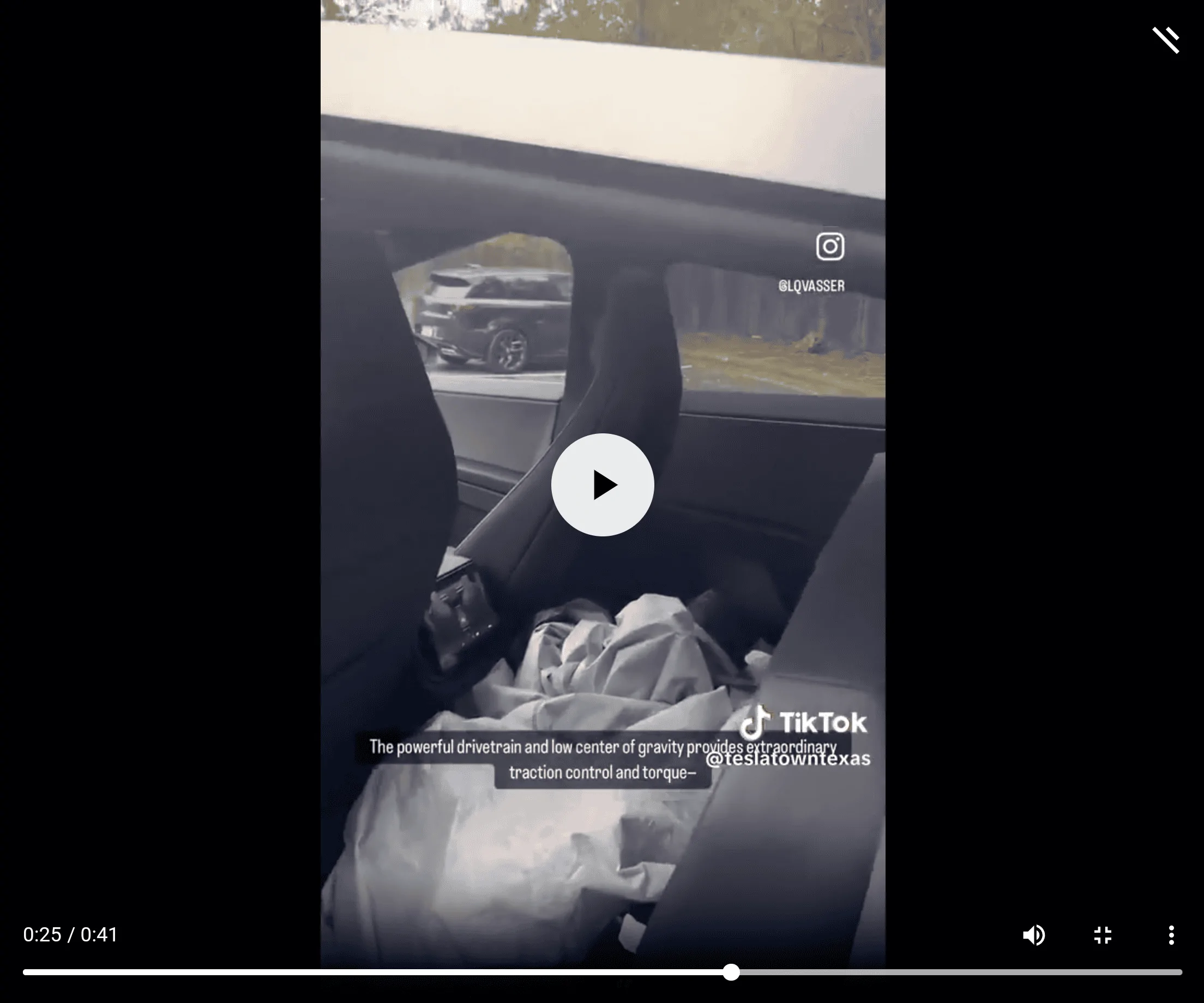 Tesla Cybertruck Videos: best look yet @ interior, folded-up backseat, tonneau cover, display screen UI, range meter Screenshot_20231115-092252