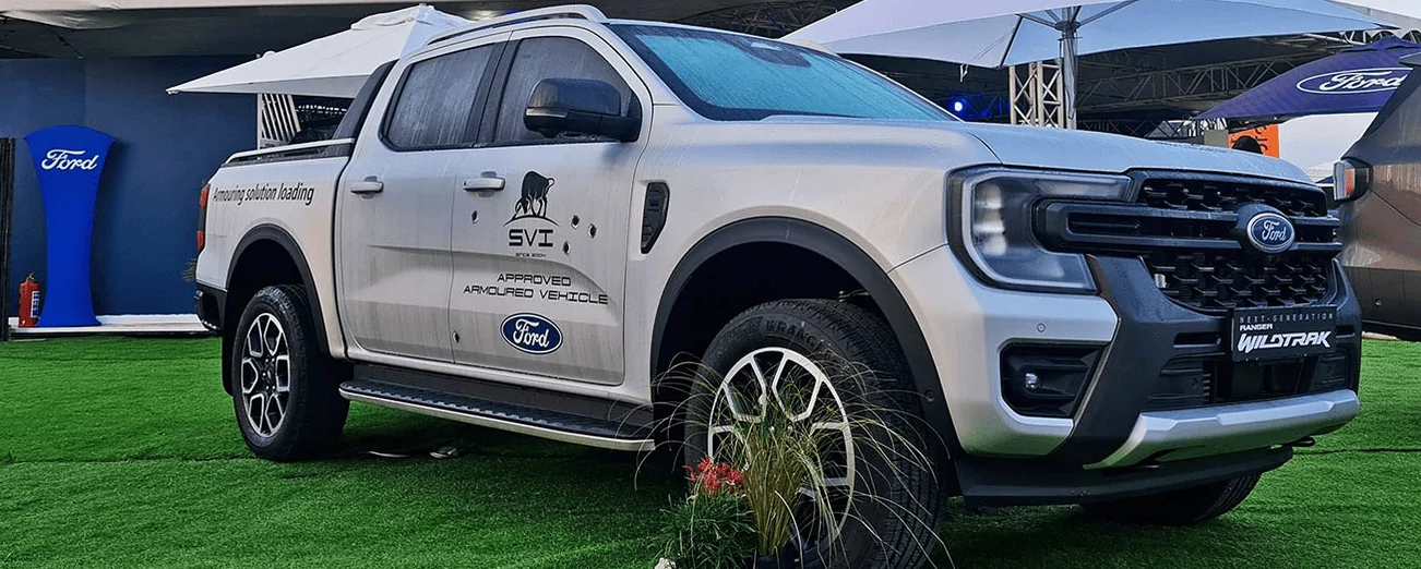 Tesla Cybertruck Toughest Ford truck sold by any Ford dealers today - bullet resistant Ford Ranger & SUV Everest Discreet Armor 1700203618241